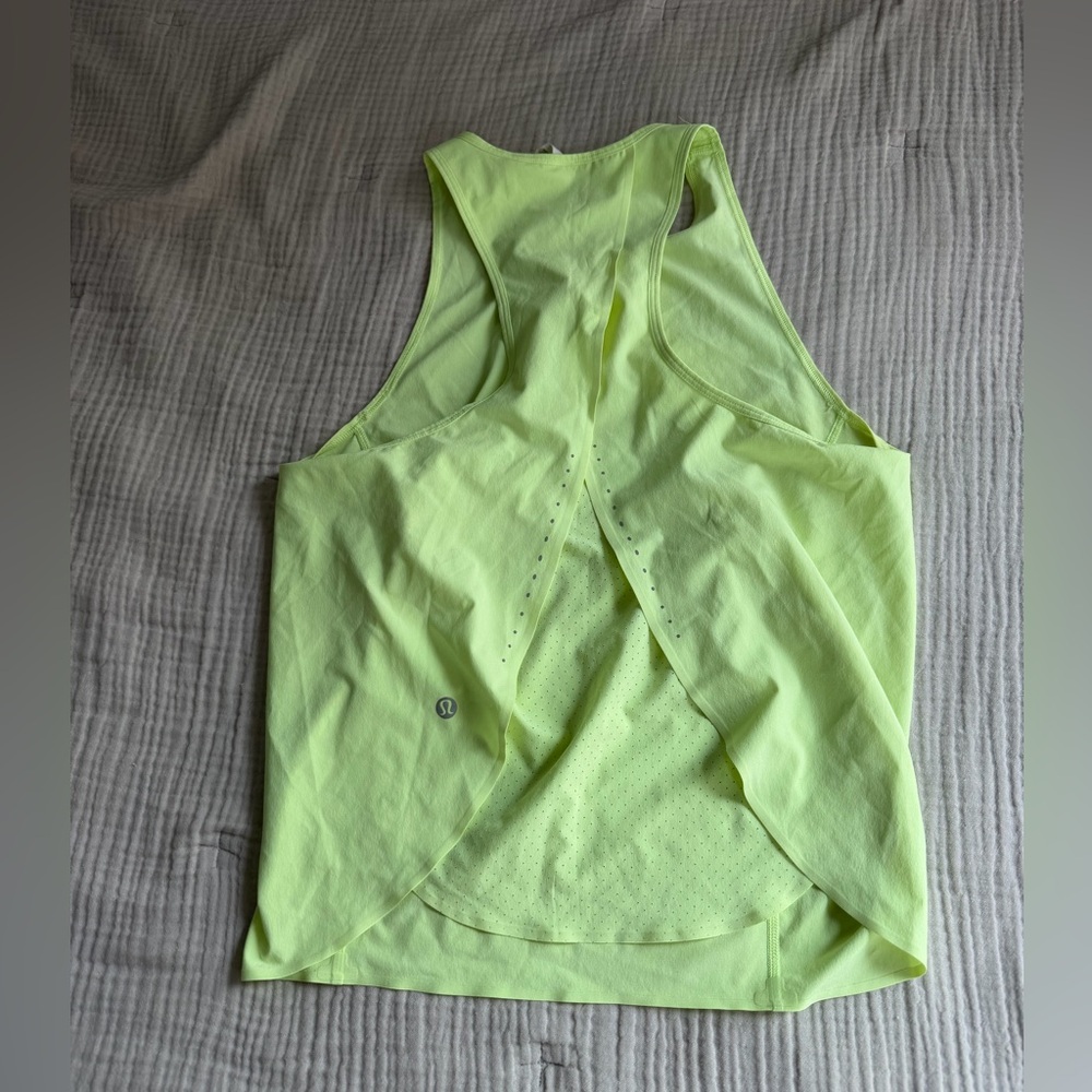 Lululemon Split Back Running Tank Top